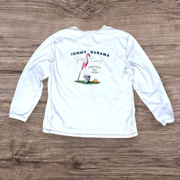 TOMMY BAHAMA Baseball Spring Training 2016 Grapefruit League Long Sleeve T-Shirt - Picture 1 of 7